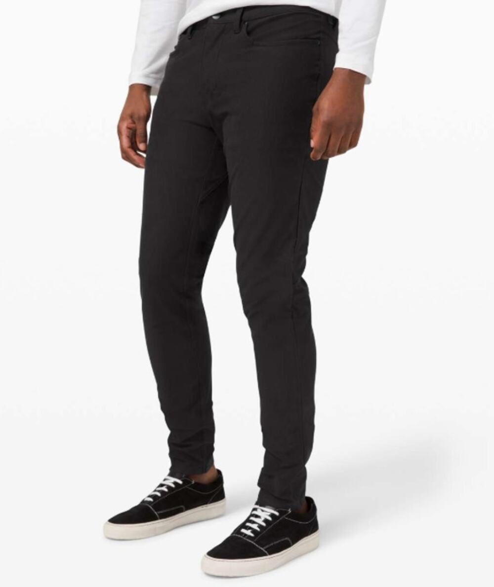 lululemon ABC Pant Skinny 32 Utilitech Canvas Jeans Stretch Chino 32x32 Commuter